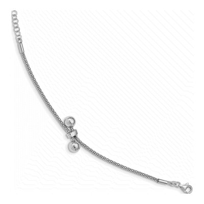 Sterling Silver Diamond-Cut Bracelet – view 2