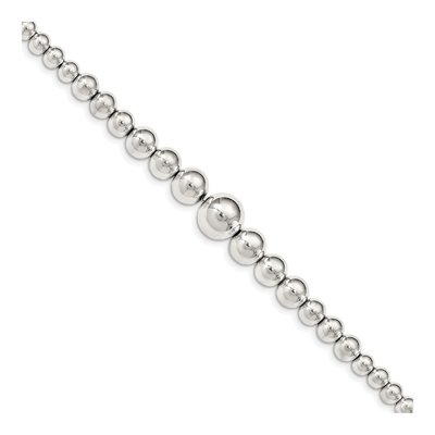Sterling Silver Graduated Bracelet
