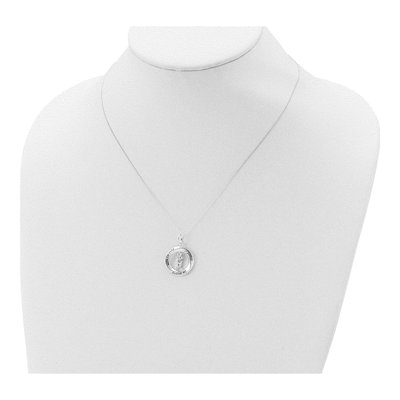 Sterling Silver CZ Mom Friend Pendant Necklace – view 5