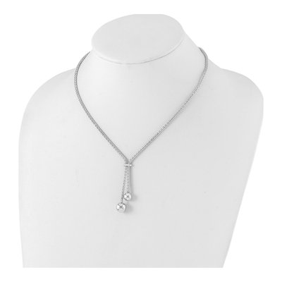 Sterling Silver Y-Necklace – view 4