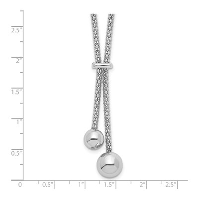 Sterling Silver Y-Necklace – view 5