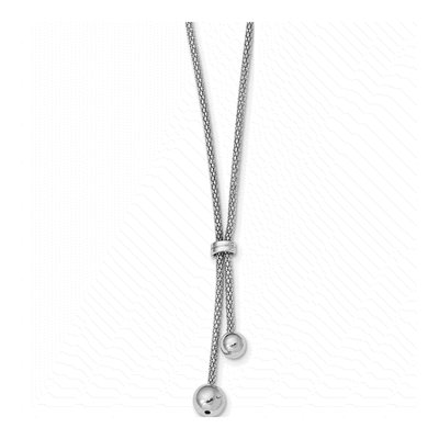 Sterling Silver Y-Necklace