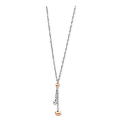 Sterling Silver Heart Necklace – view 3