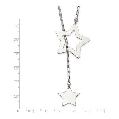 Sterling Silver Star Cable Wrap Pendant Necklace – view 5