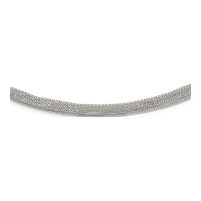 Sterling Silver 10mm Multi-Chain Fancy Link Chain