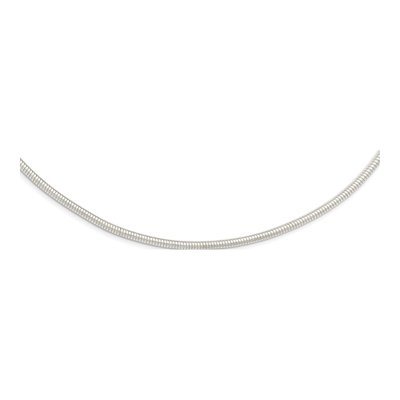 Sterling Silver Cubetto Necklace