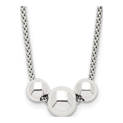Sterling Silver Fancy Necklace