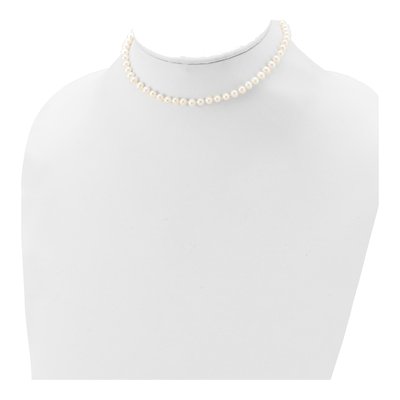 Girls' Sterling Silver Pearl Necklace, Bracelet & Earring – view 4