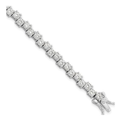 Sterling Silver CZ Bracelet