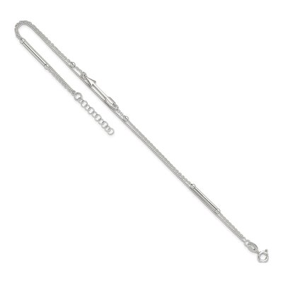 Sterling Silver Arrow Anklet – view 8