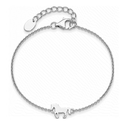 Sterling Silver Horse Bracelet – view 4