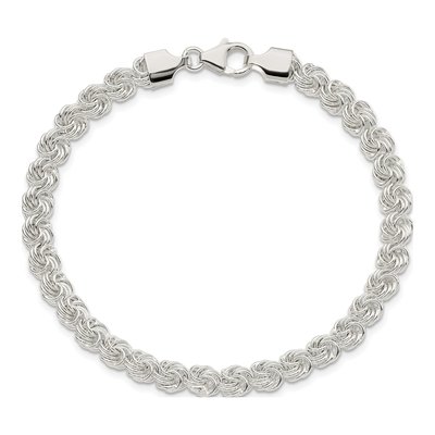 Sterling Silver Love Knot Bracelet – view 4