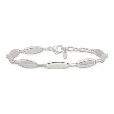 Sterling Silver Link Bracelet – view 4
