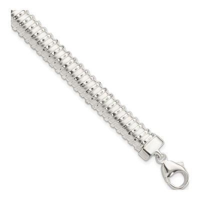 Sterling Silver Textured Bracelet
