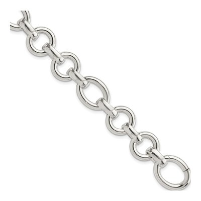 Sterling Silver Fancy Link Bracelet