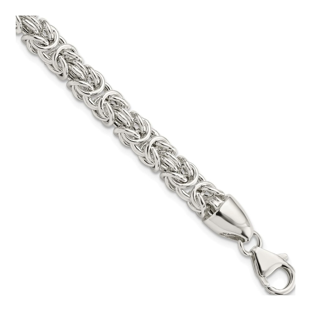 Sterling Silver Byzantine Bracelet