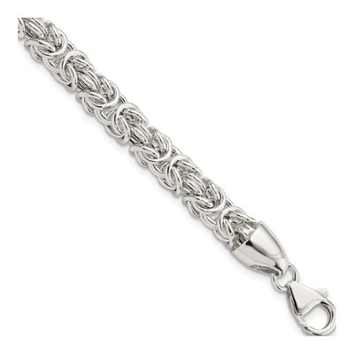 Sterling Silver Byzantine Bracelet