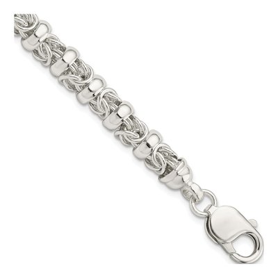 Sterling Silver Byzantine Bracelet