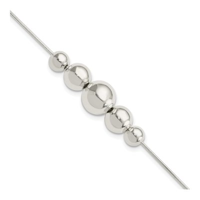 Sterling Silver Tapered Bracelet