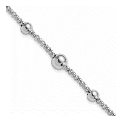 Sterling Silver Beaded Popcorn Bracelet