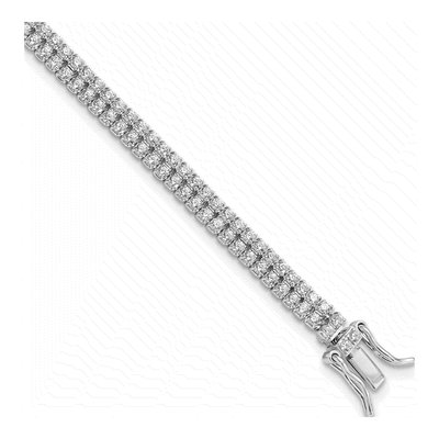 Sterling Silver CZ Tennis Bracelet