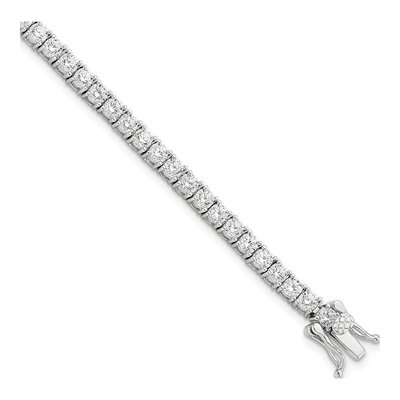 Sterling Silver CZ Tennis Bracelet