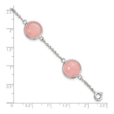 Sterling Silver Quartz Bracelet – view 3