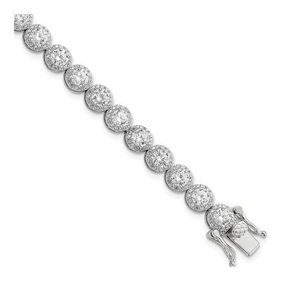 Sterling Silver CZ Tennis Bracelet