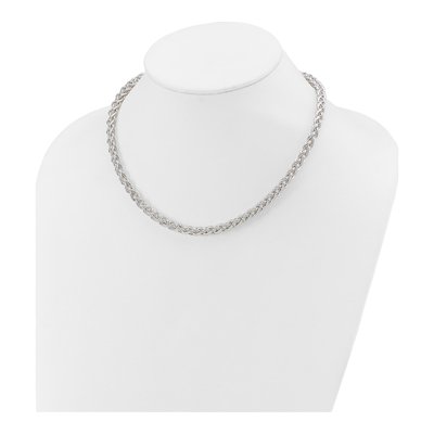Sterling Silver 5.65mm Wheat Chain – view 4