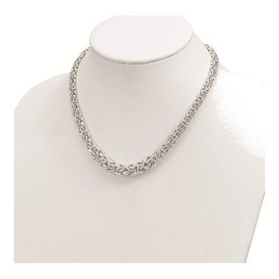 Sterling Silver Byzantine Necklace – view 5