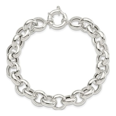 Sterling Silver Fancy Link Bracelet – view 4
