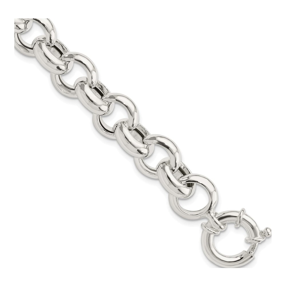 Sterling Silver Fancy Link Bracelet