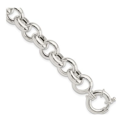 Sterling Silver Fancy Link Bracelet