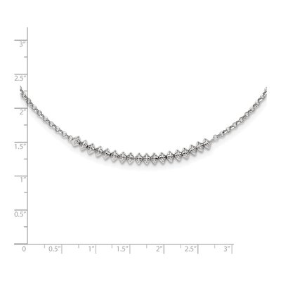 Sterling Silver Beaded Necklace – view 4