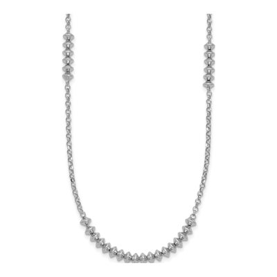 Sterling Silver Beaded Necklace