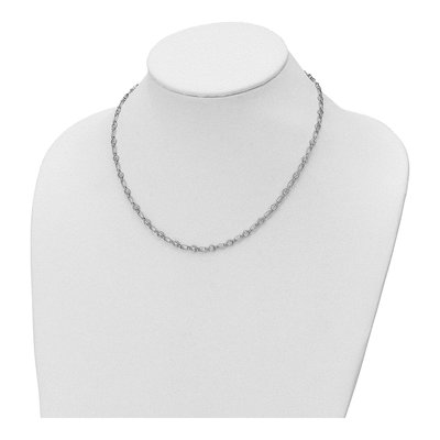 Sterling Silver CZ Fancy Necklace – view 4