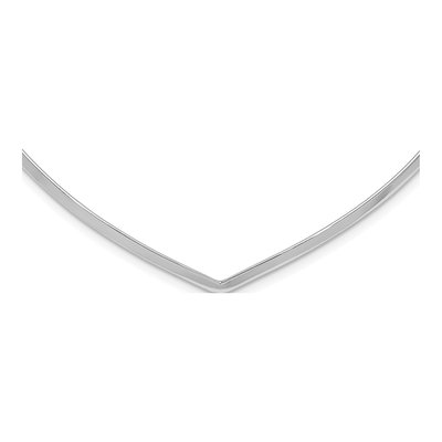 Sterling Silver Omega Collar Necklace