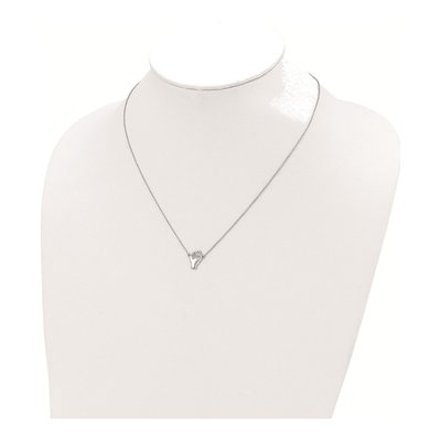 Sterling Silver Fist Necklace – view 4