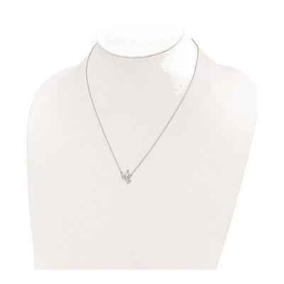 Sterling Silver Thumbs Up Necklace – view 3