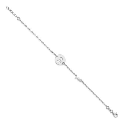 Sterling Silver Kitty Fish Bracelet – view 3