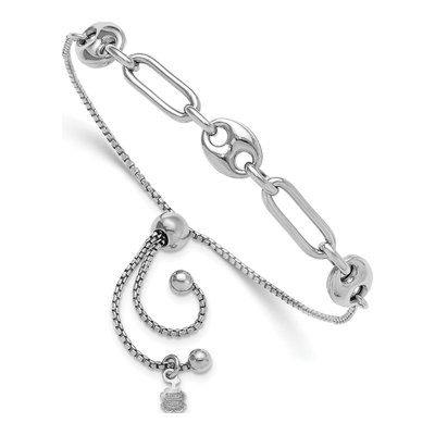 Sterling Silver Adjustable Bolo Bracelet