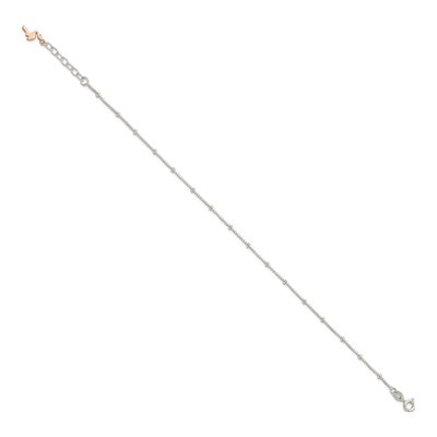 Sterling Silver Flamingo Dangle Anklet – view 3