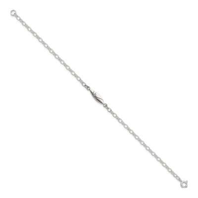 Sterling Silver Surf Board Link Bracelet – view 3