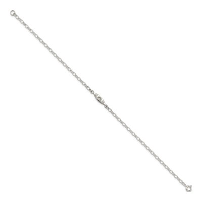 Sterling Silver Canoe Anklet – view 3