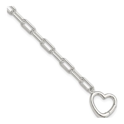 Sterling Silver Open Link Bracelet