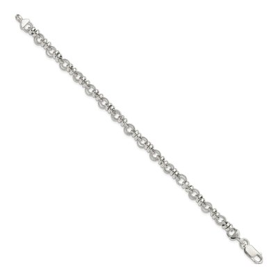 Sterling Silver Link Bracelet – view 3