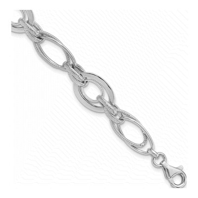 Sterling Silver Link Bracelet