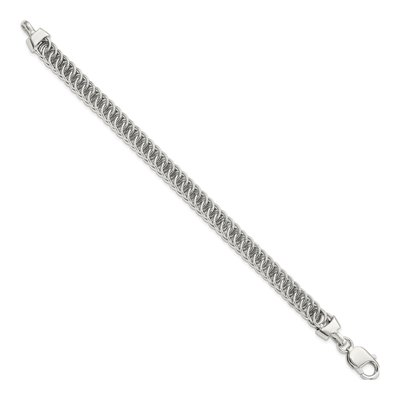 Sterling Silver Fancy Link Bracelet – view 3