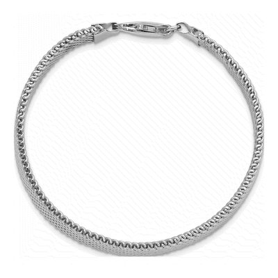 Sterling Silver Mesh Woven Bracelet – view 4