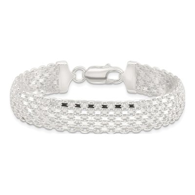 Sterling Silver Bismark Bracelet – view 3